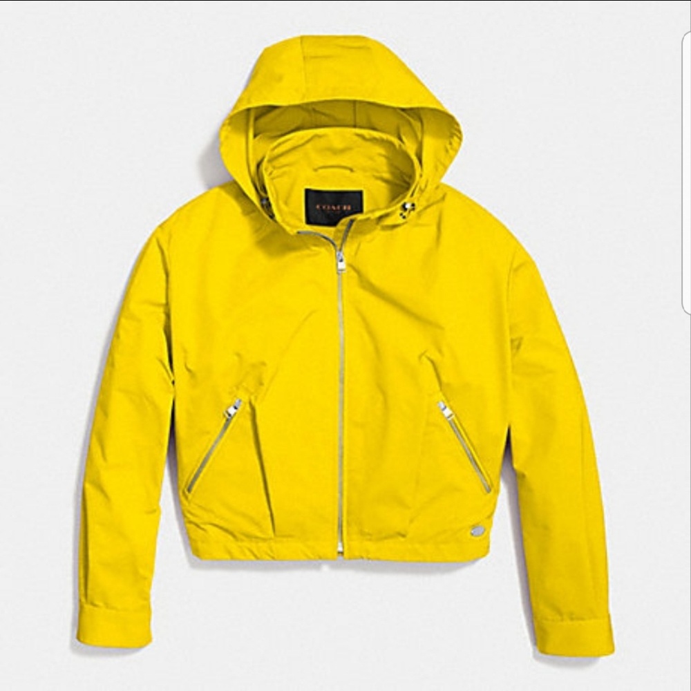 ☄*COACH* NWOT | Yellow All Weather Jacket